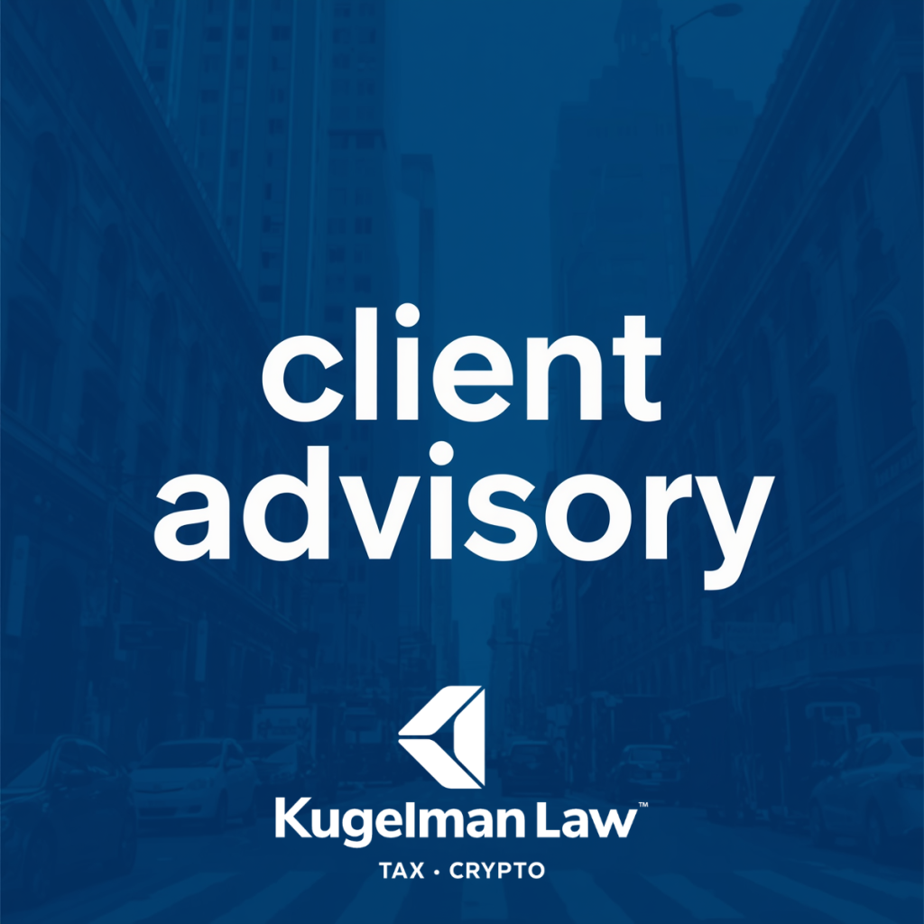 Kugelman Law client advisory on Kwong v. United States and IRS COVID penalty refund claims for taxpayers nationwide